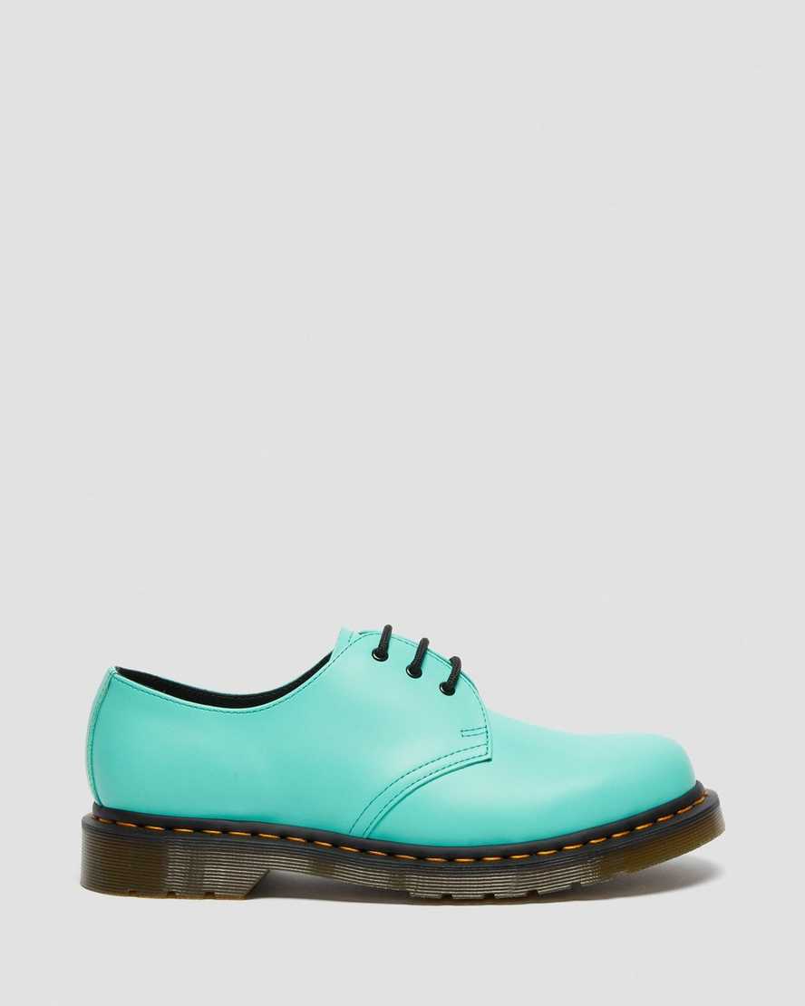 pánské oxfordské boty dr. martens 1461 smooth v tyrkysové barvě