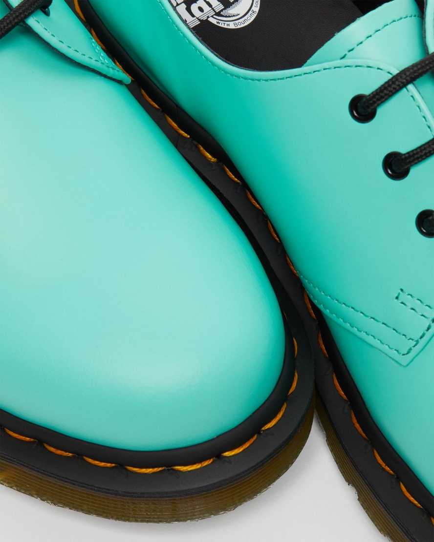 pánské oxfordské boty dr. martens 1461 smooth v tyrkysové barvě