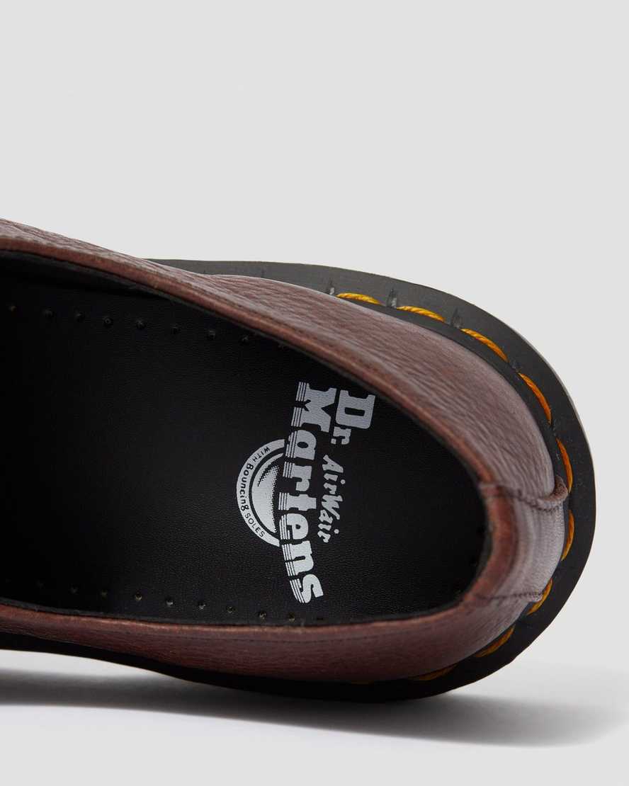 hnědé pánské oxfordské boty dr. martens 1461 ambassador