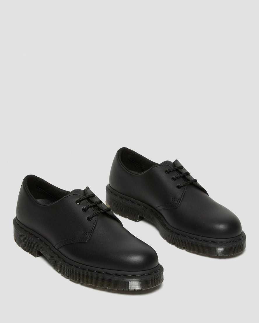 Černé pánské oxfordské boty dr. martens 1461 mono slip proti skluzu