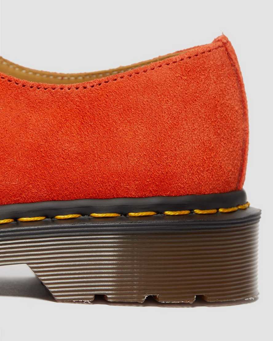oranžové pánské oxfordské boty dr. martens 1461 made in england