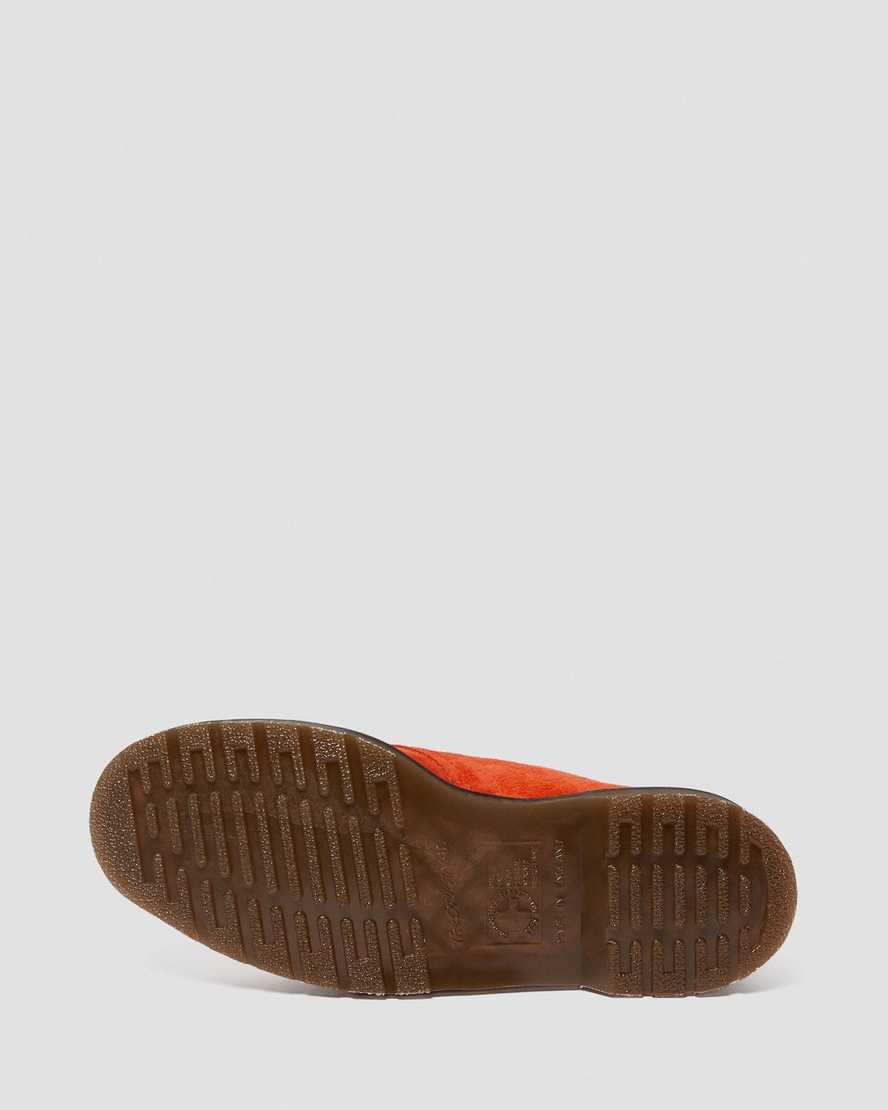 oranžové pánské oxfordské boty dr. martens 1461 made in england