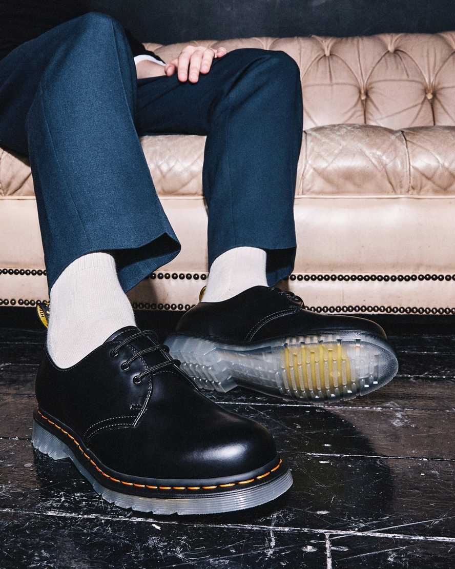 Černé pánské oxfordské boty dr. martens 1461 iced smooth