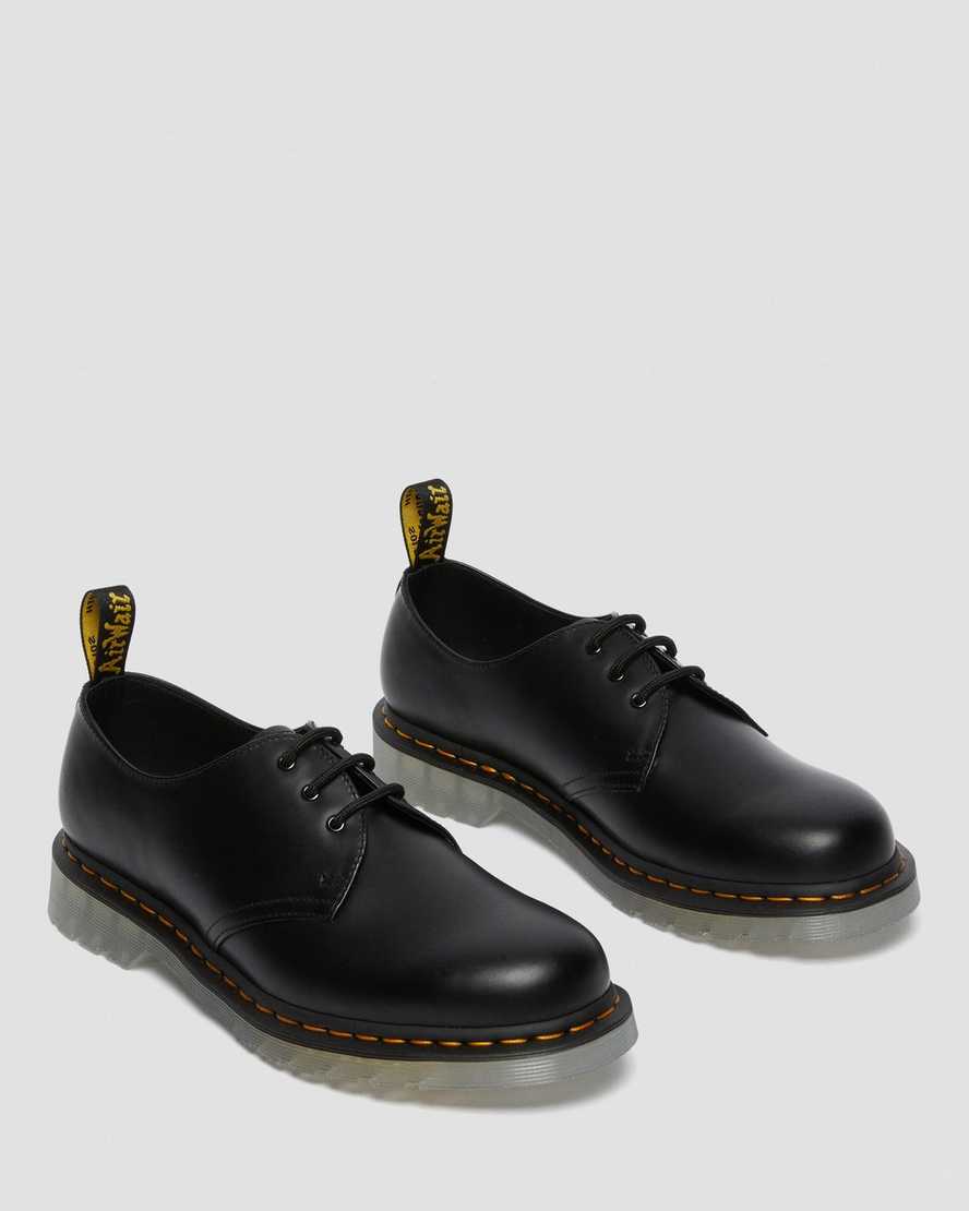 Černé pánské oxfordské boty dr. martens 1461 iced smooth