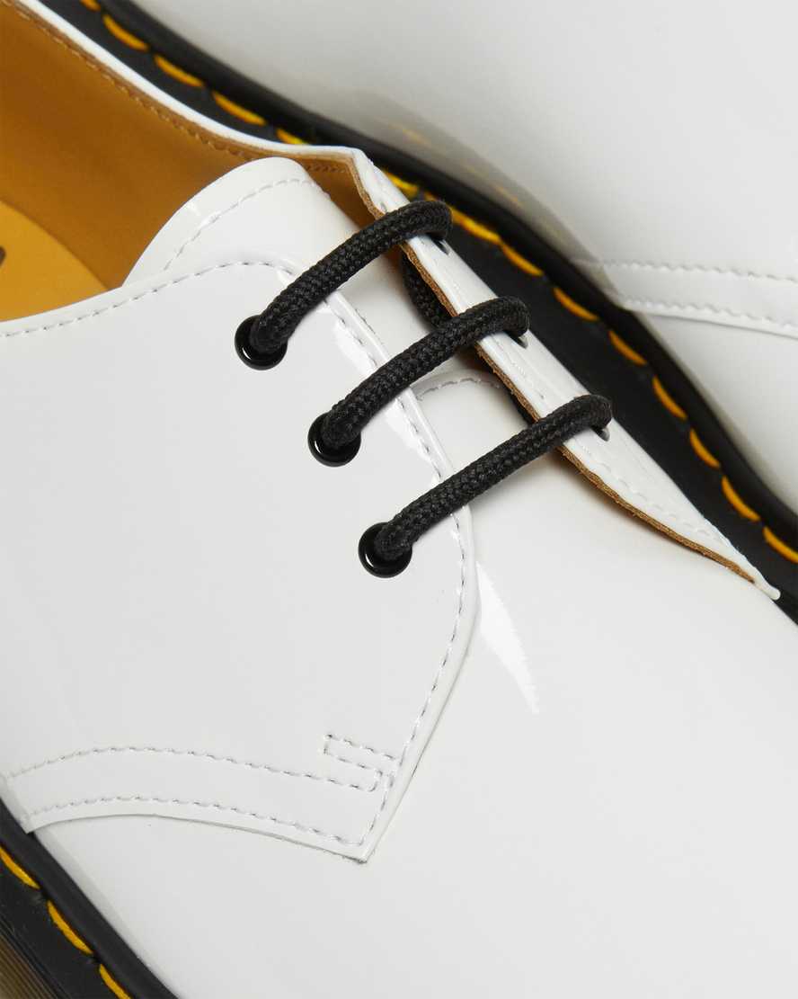 bílé pánské oxfordské boty dr. martens 1461 bex patent