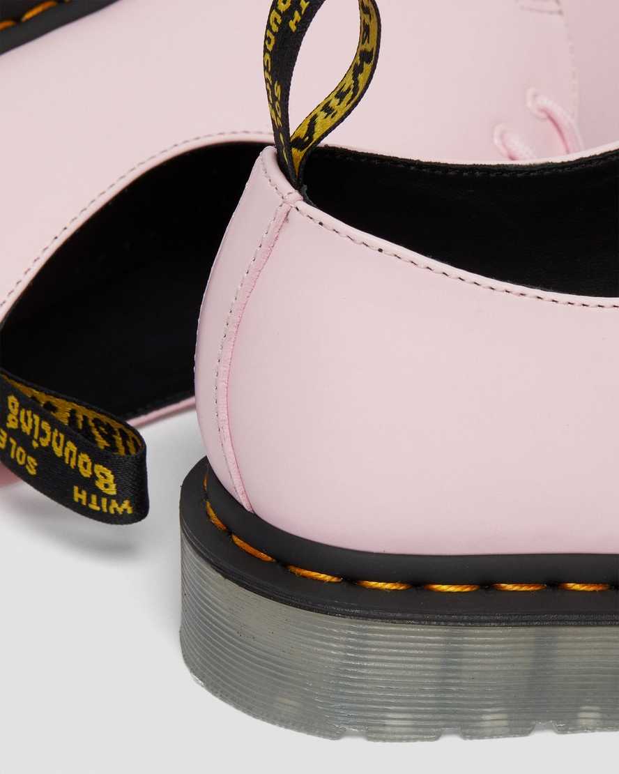 růžové pánské oxfordské boty dr. martens 1461 iced smooth