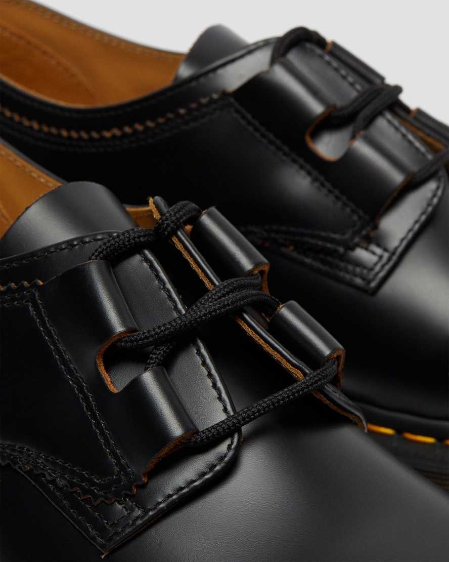 Černé pánské oxfordské boty dr. martens 1461 ghillie