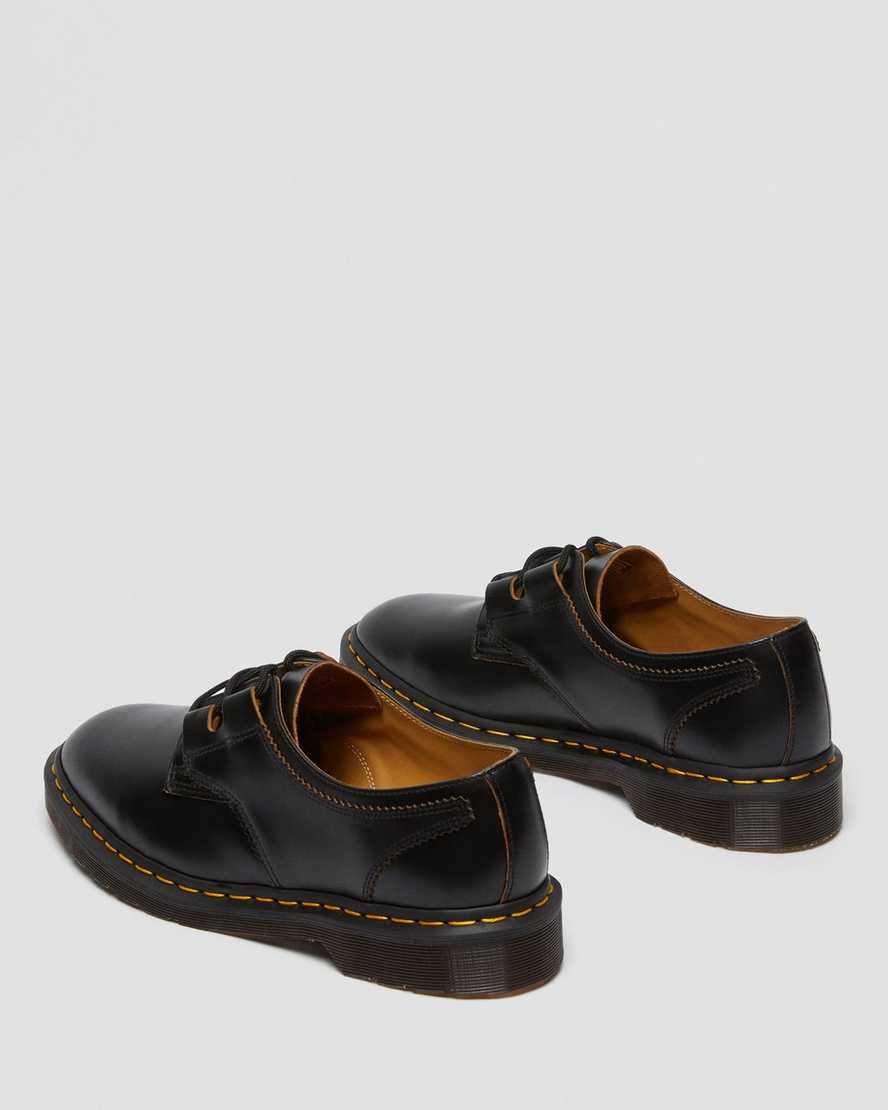 Černé pánské oxfordské boty dr. martens 1461 ghillie