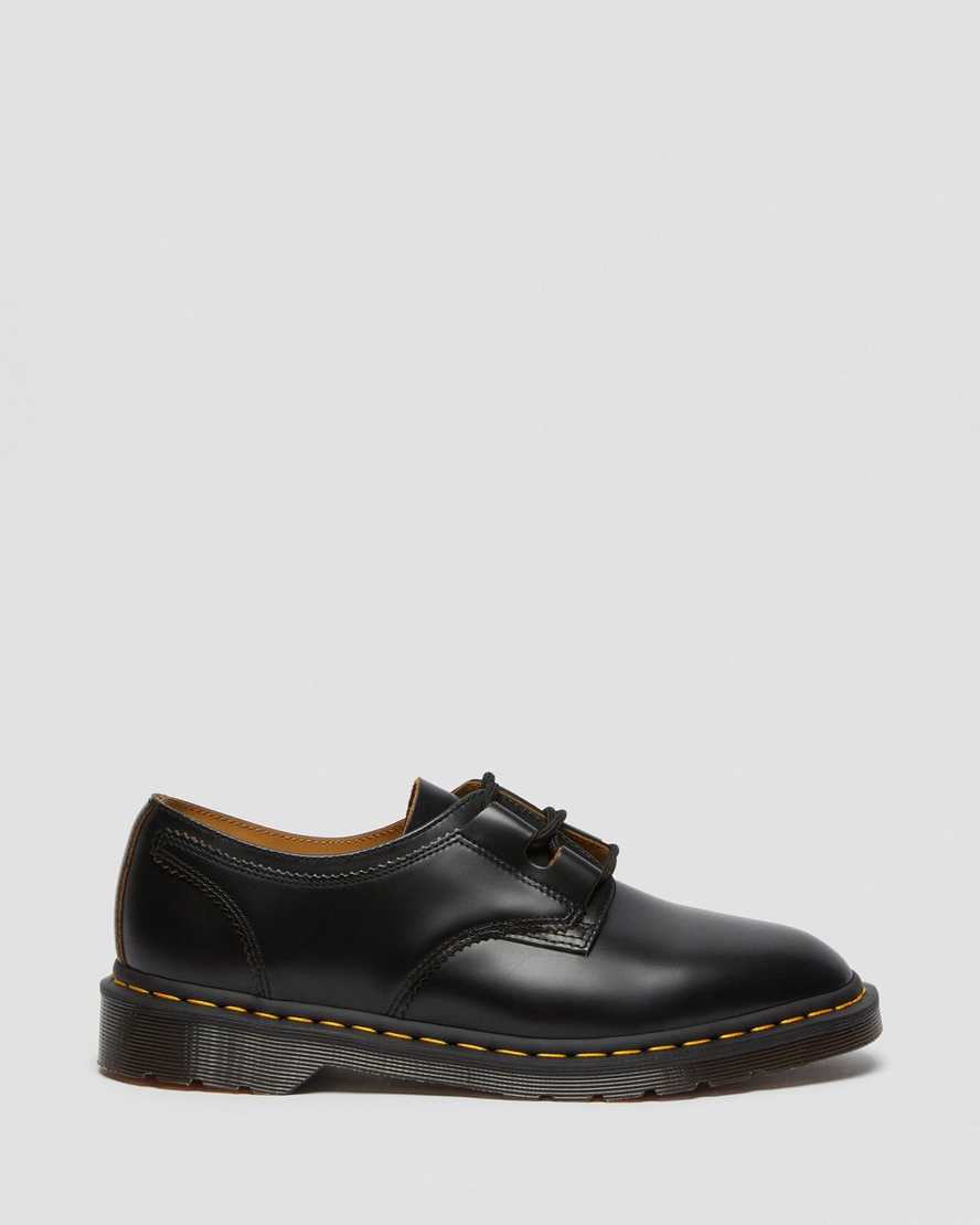 Černé pánské oxfordské boty dr. martens 1461 ghillie