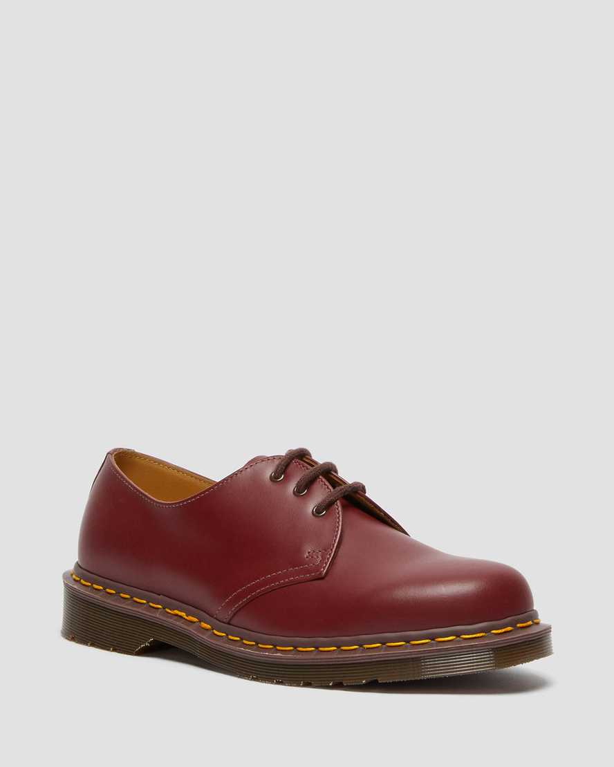 pánské oxfordské boty dr. martens 1461 vintage made in england červené