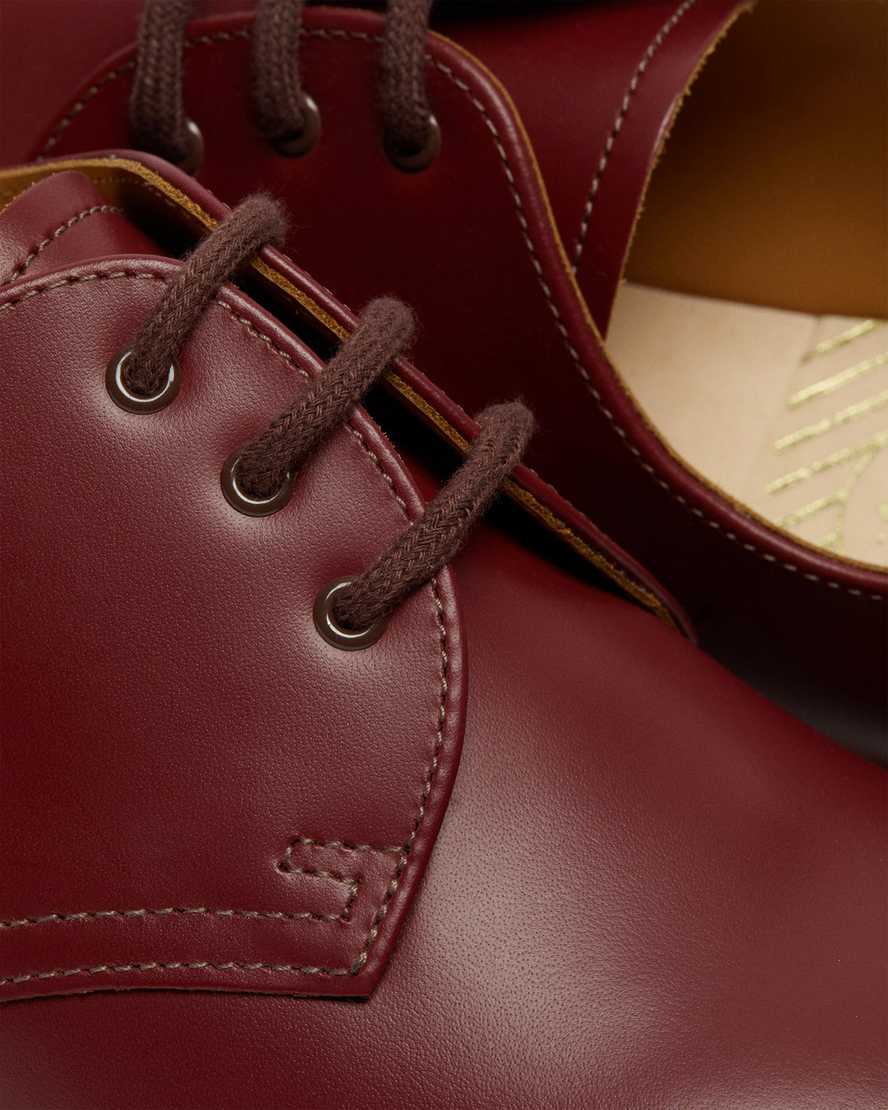 pánské oxfordské boty dr. martens 1461 vintage made in england červené