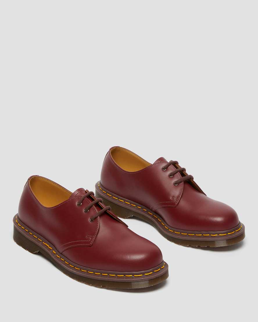pánské oxfordské boty dr. martens 1461 vintage made in england červené