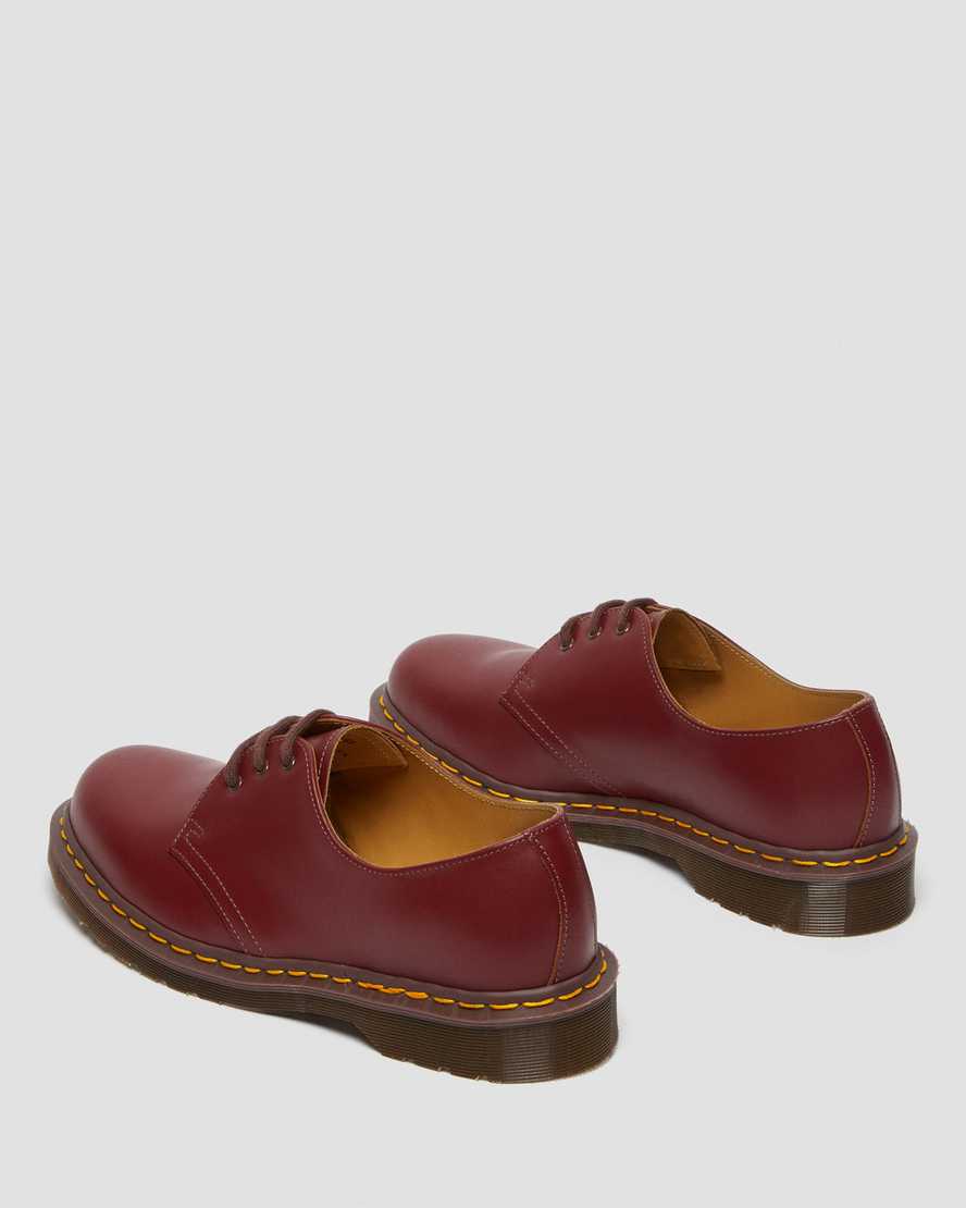 pánské oxfordské boty dr. martens 1461 vintage made in england červené