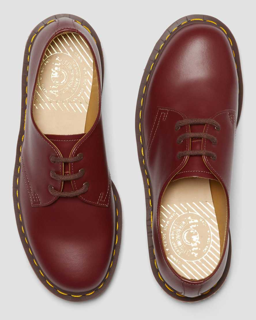 pánské oxfordské boty dr. martens 1461 vintage made in england červené