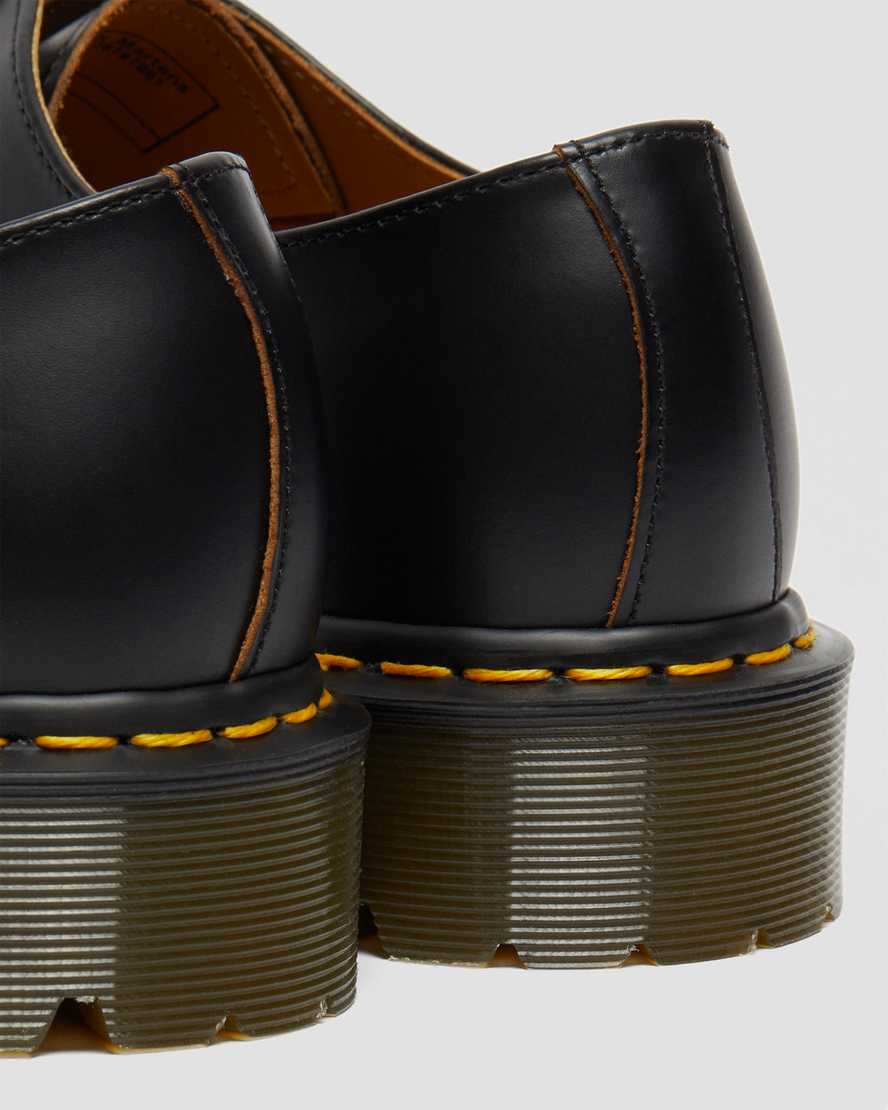 Černé pánské oxfordské boty dr. martens 1461 bex toe cap vintage v černé barvě