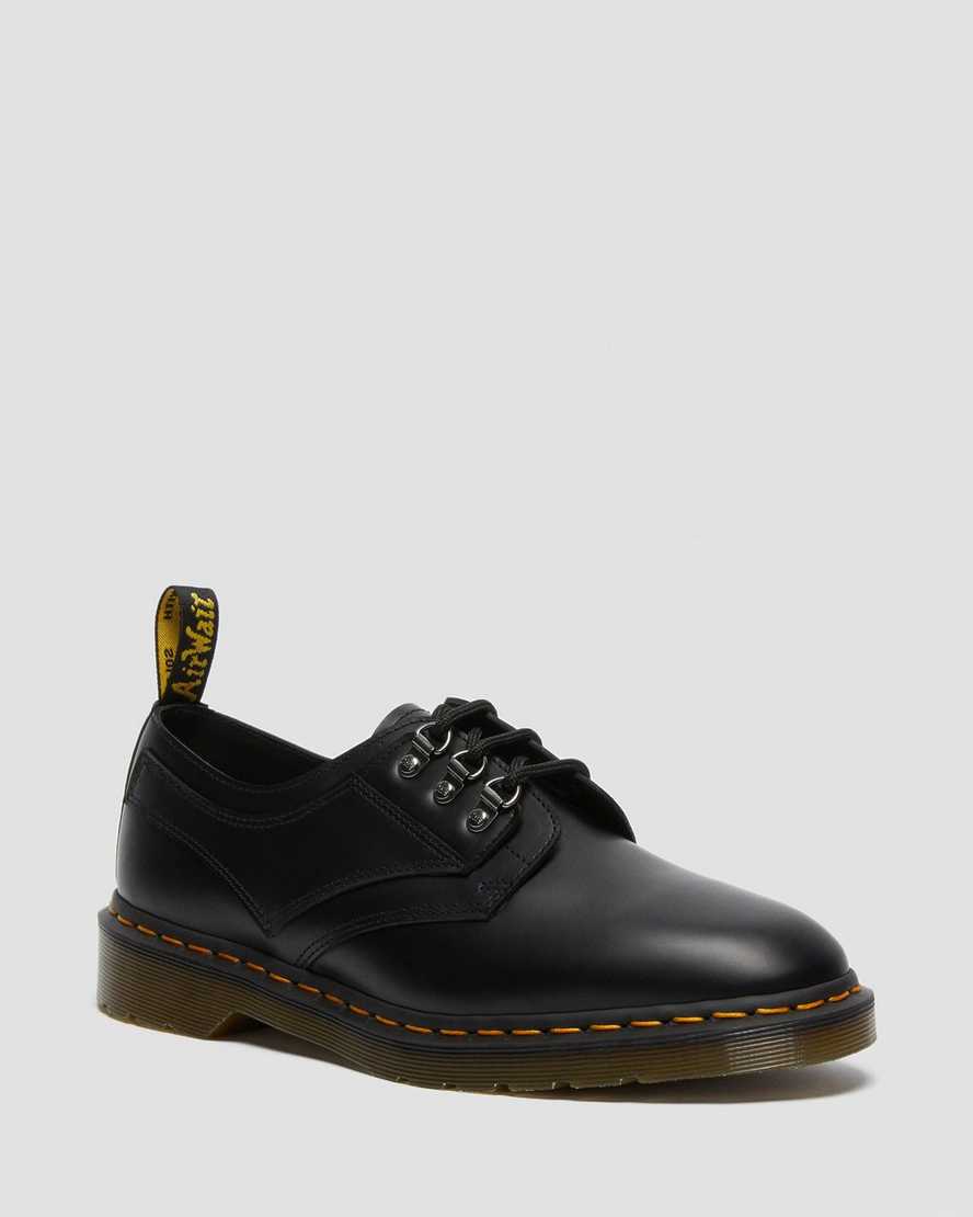 Černé pánské oxfordské boty dr. martens 1461 verso smooth