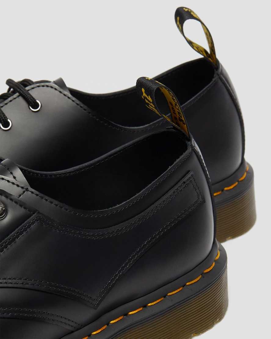 Černé pánské oxfordské boty dr. martens 1461 verso smooth