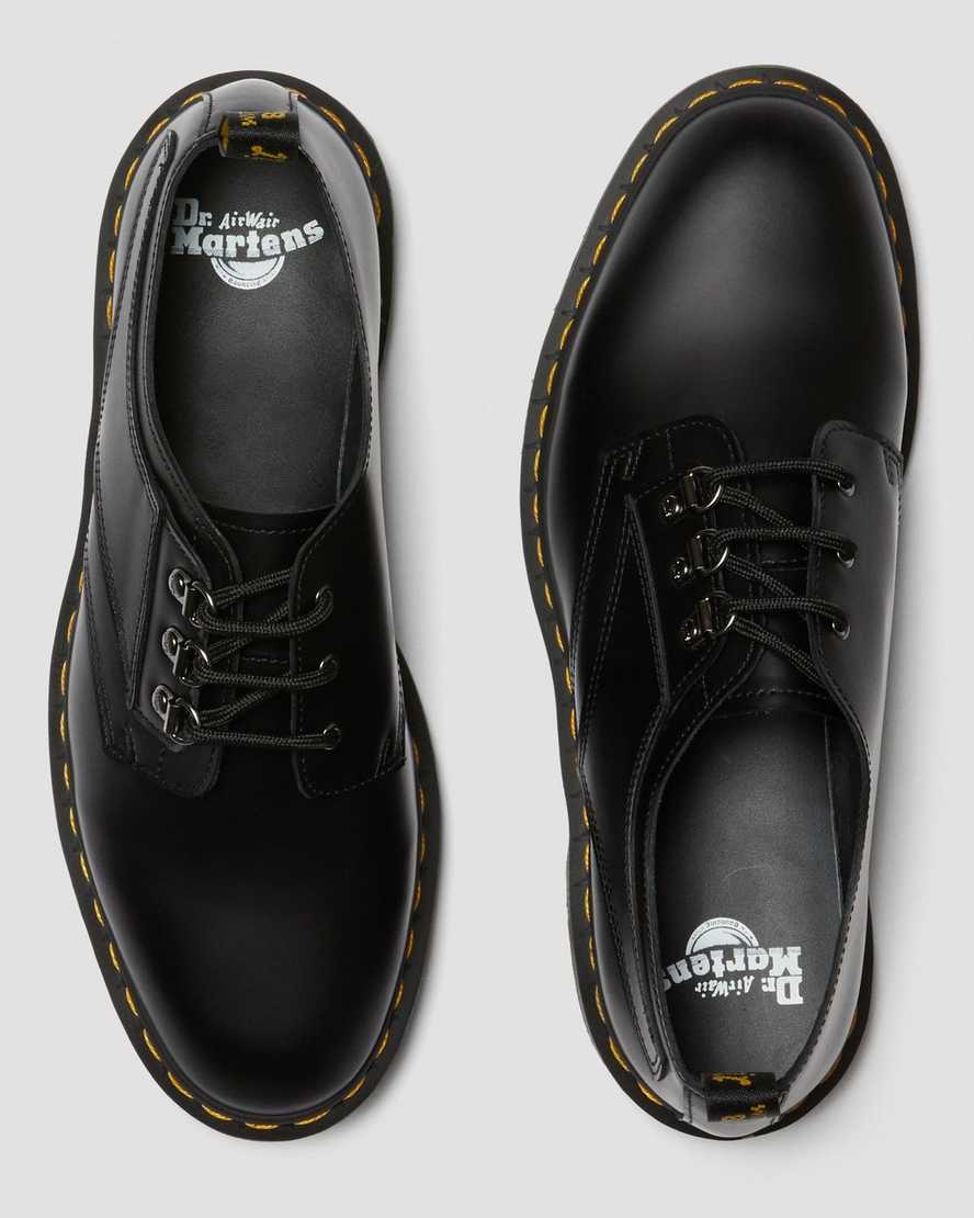 Černé pánské oxfordské boty dr. martens 1461 verso smooth