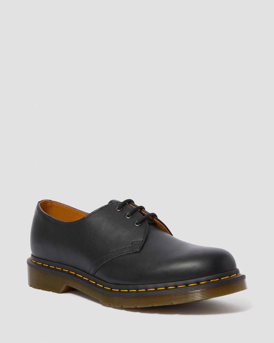 Černé pánské oxfordské boty dr. martens 1461 nappa