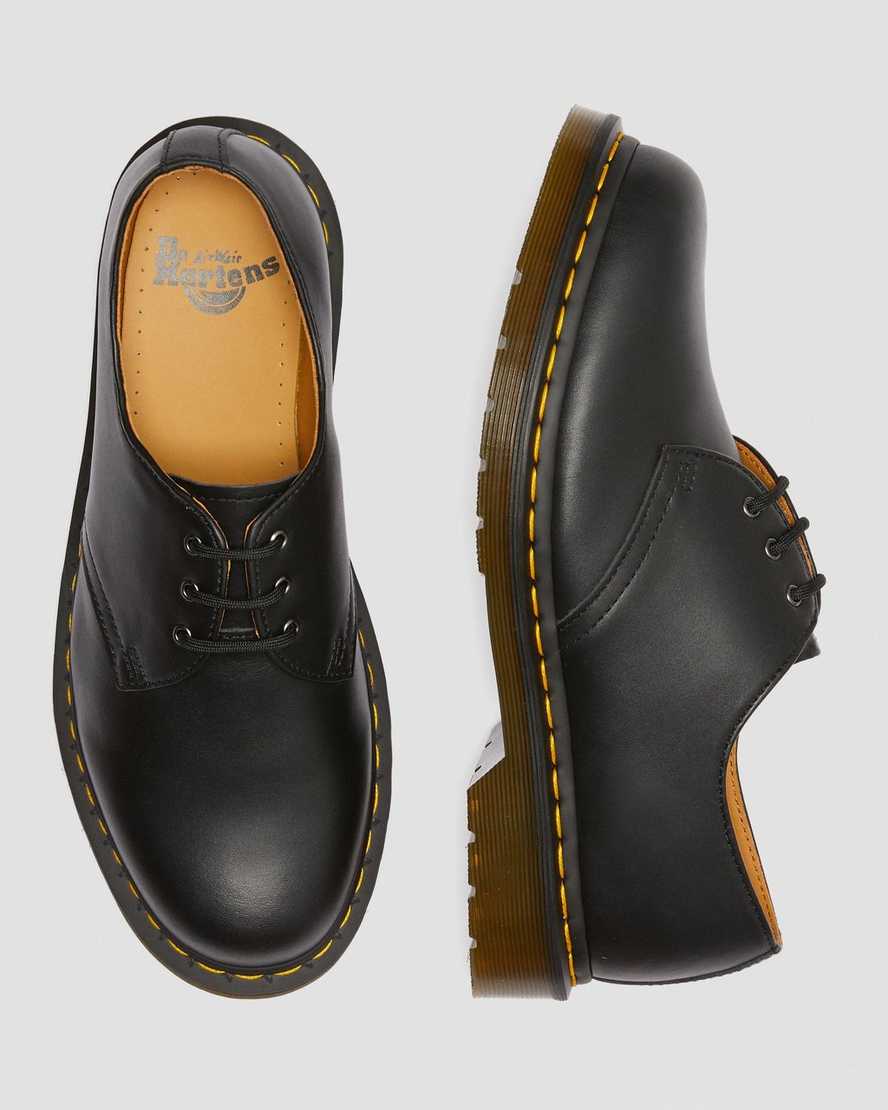 Černé pánské oxfordské boty dr. martens 1461 nappa