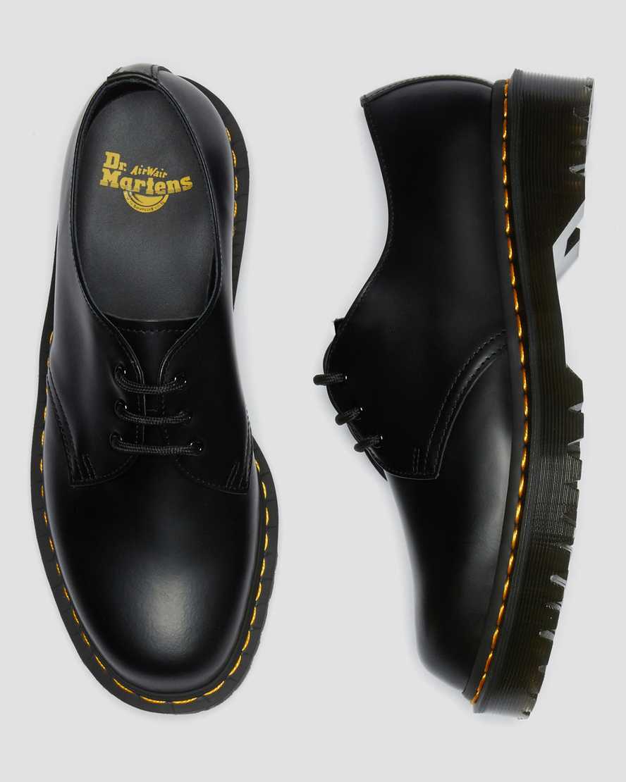 Černé pánské oxfordské boty dr. martens 1461 bex smooth