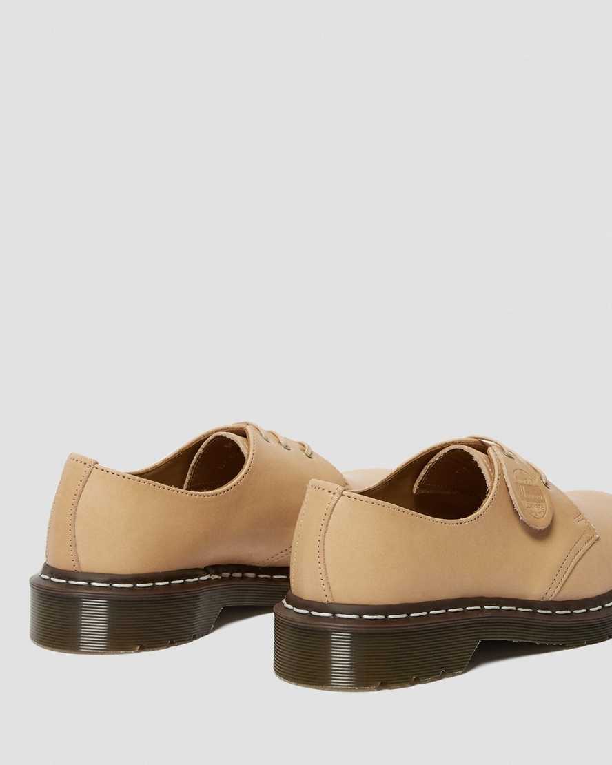 béžové pánské oxfordské boty dr. martens 1461 veg tan