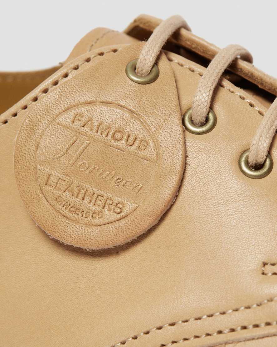 béžové pánské oxfordské boty dr. martens 1461 veg tan