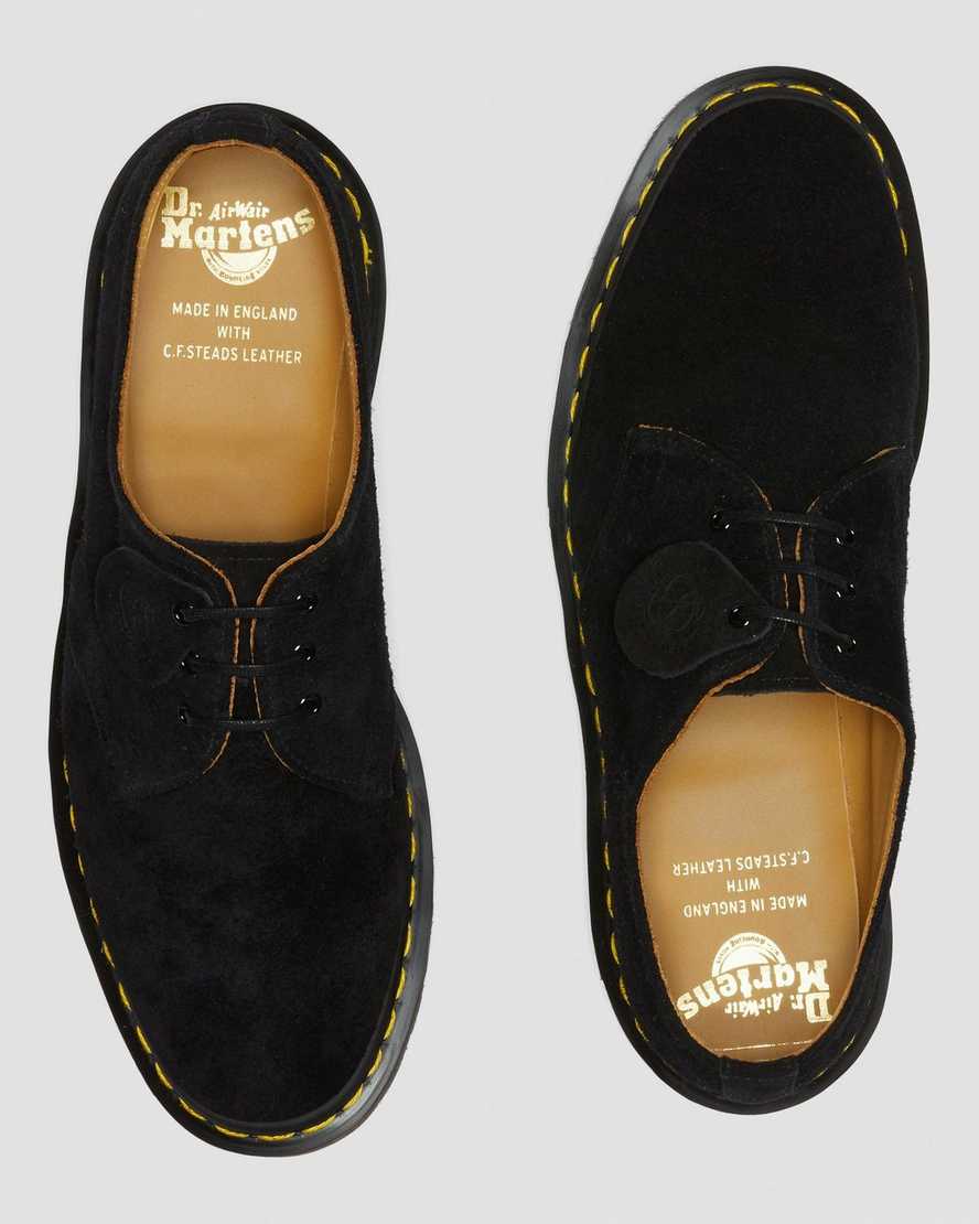 Černé pánské oxfordské boty dr. martens 1461 made in england
