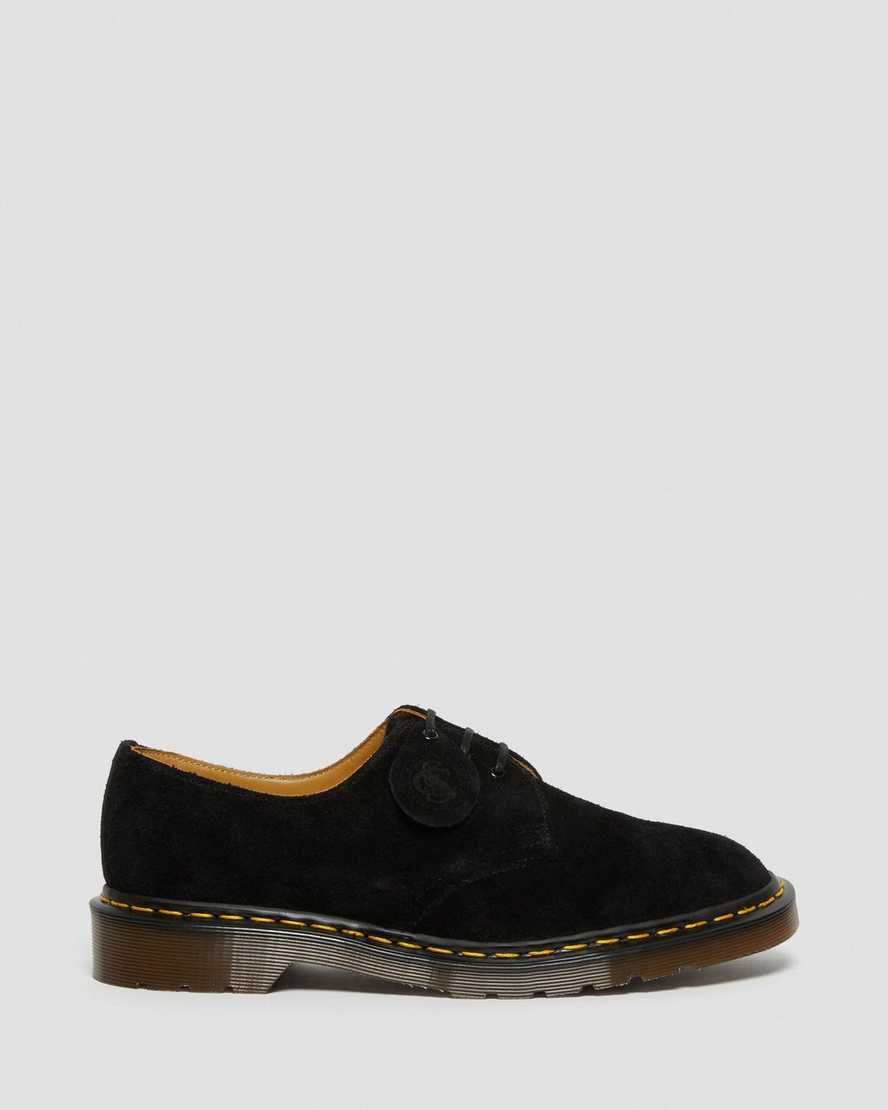 Černé pánské oxfordské boty dr. martens 1461 made in england
