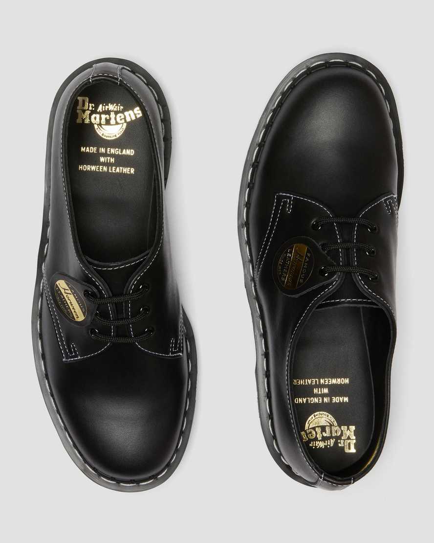 Černé pánské oxfordské boty dr. martens 1461 cavalier