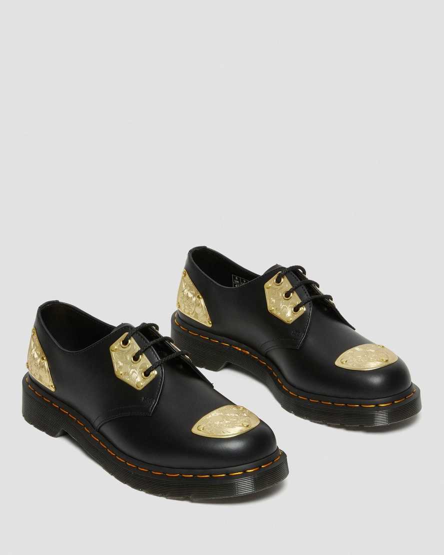 Černé pánské oxfordské boty dr. martens king nerd 1461