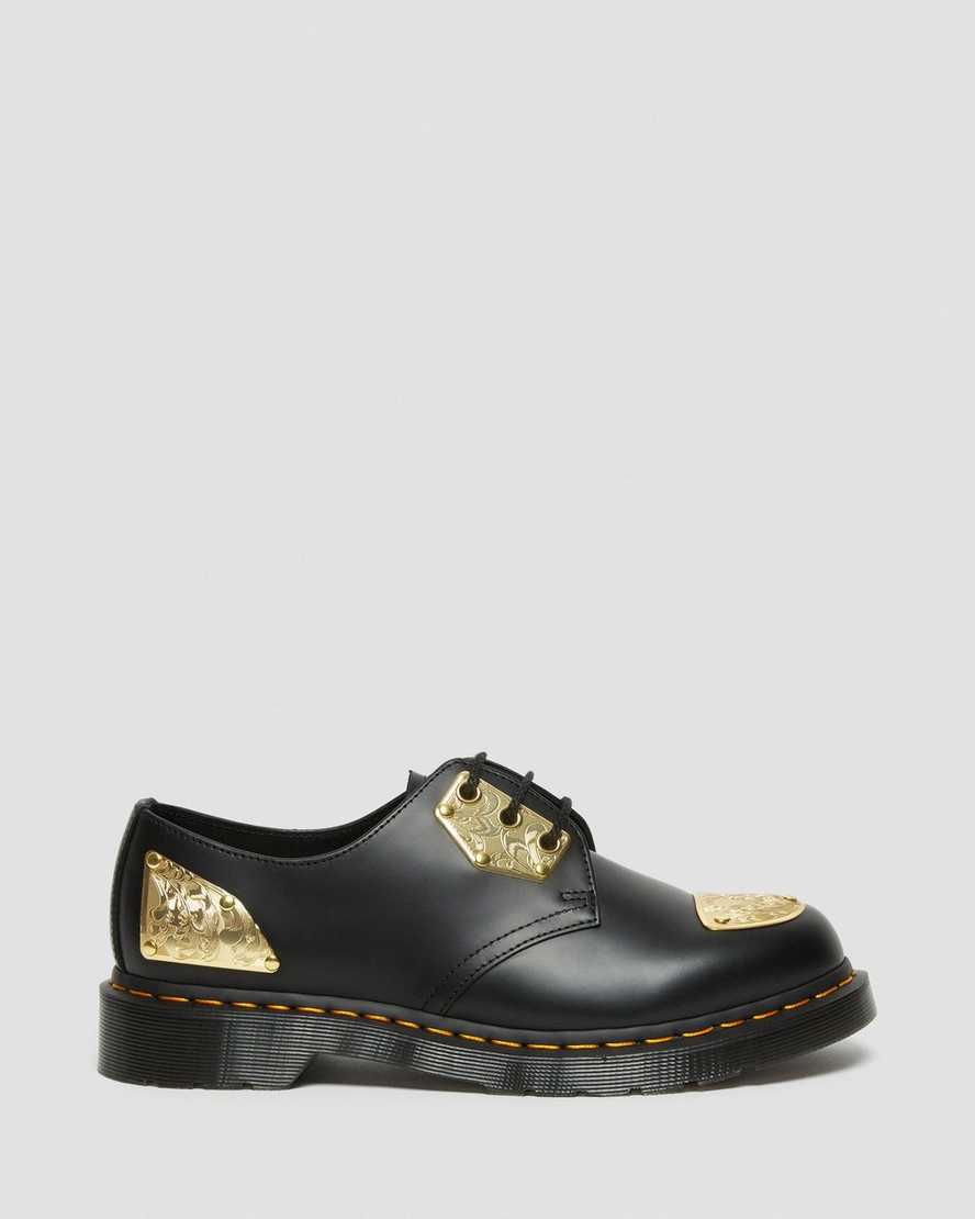 Černé pánské oxfordské boty dr. martens king nerd 1461