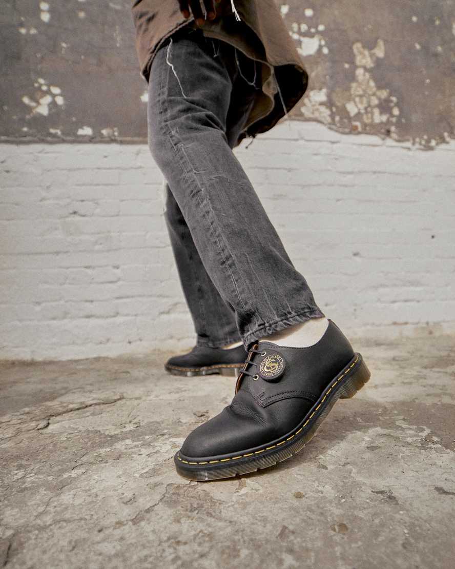 Černé pánské oxfordské boty dr. martens 1461 classic oil