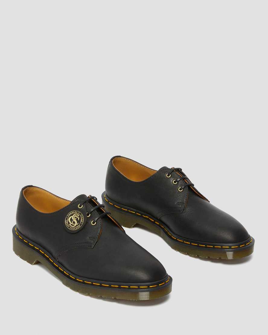 Černé pánské oxfordské boty dr. martens 1461 classic oil