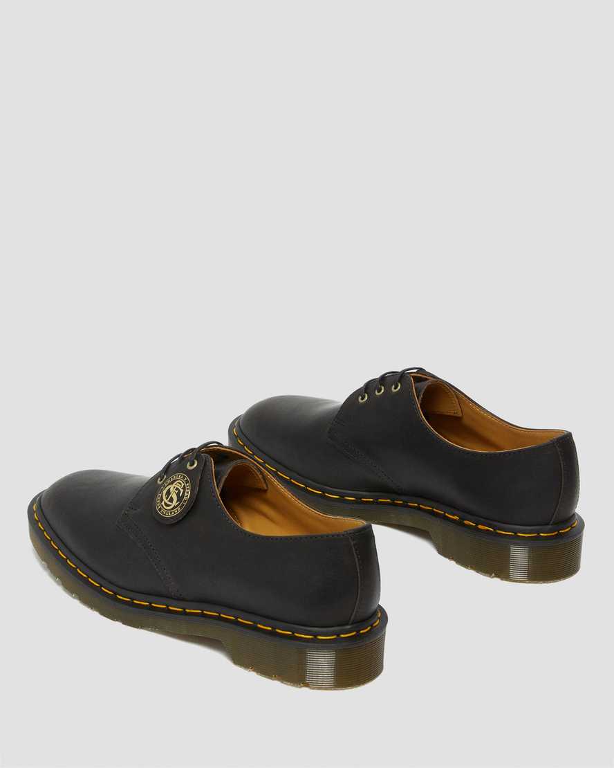 Černé pánské oxfordské boty dr. martens 1461 classic oil