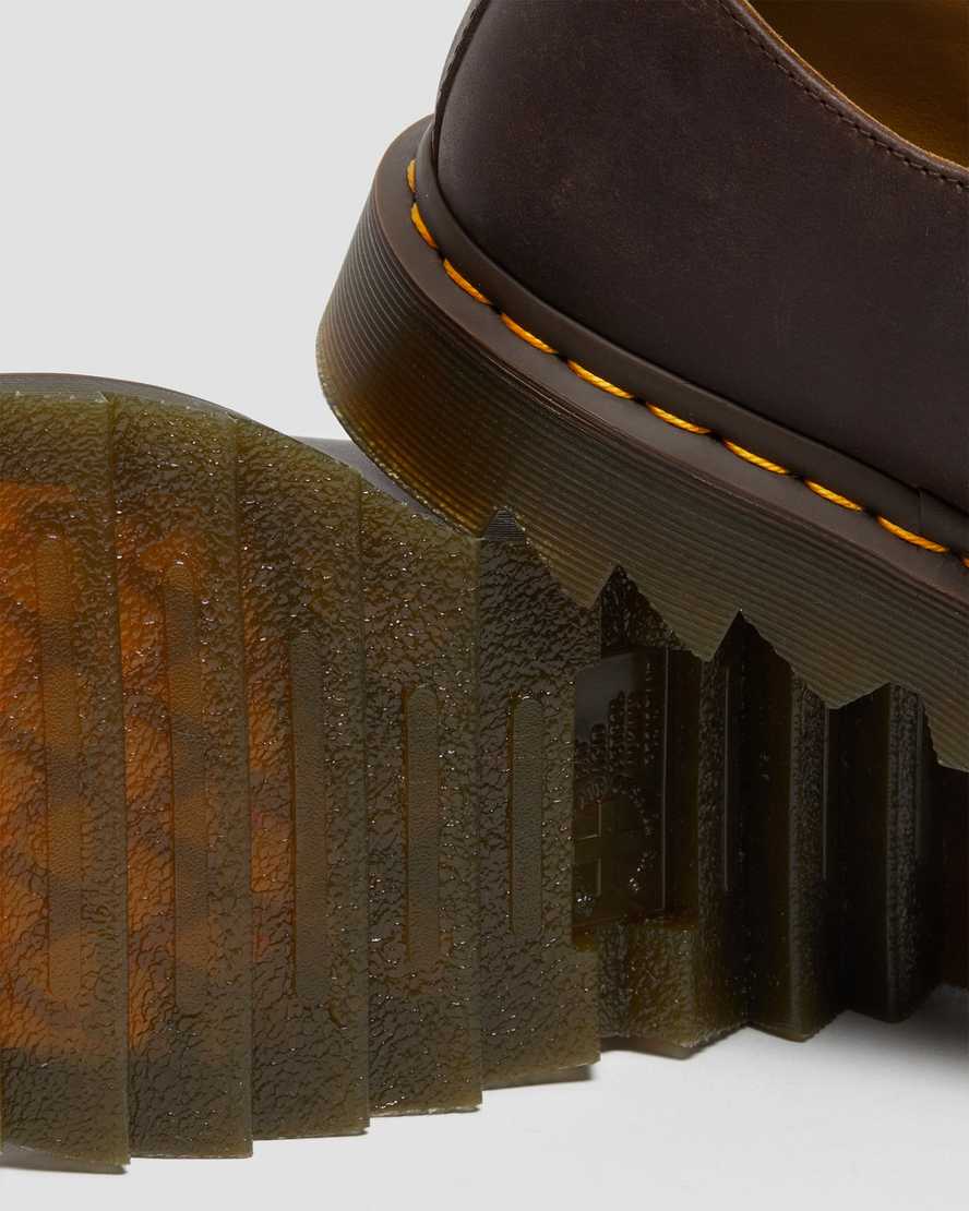 hnědé pánské oxfordské boty dr. martens 1461 ziggy