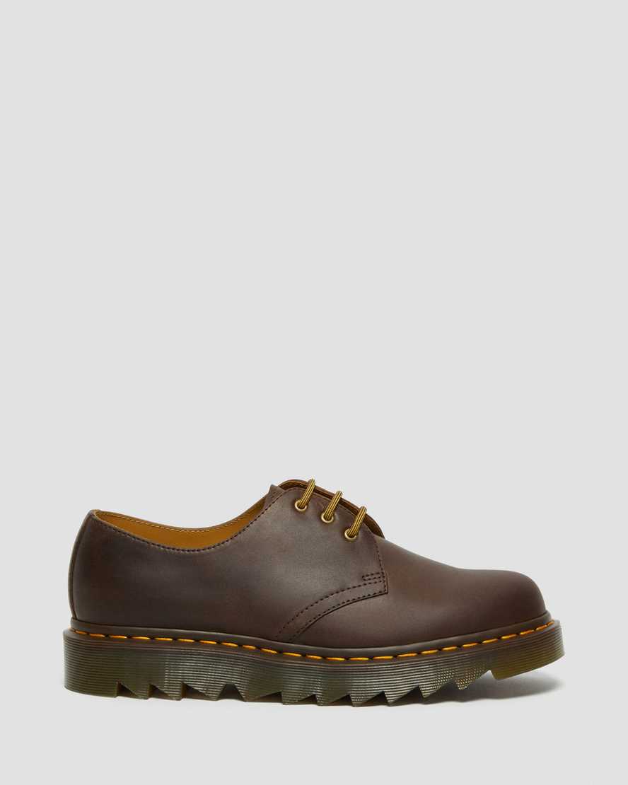 hnědé pánské oxfordské boty dr. martens 1461 ziggy
