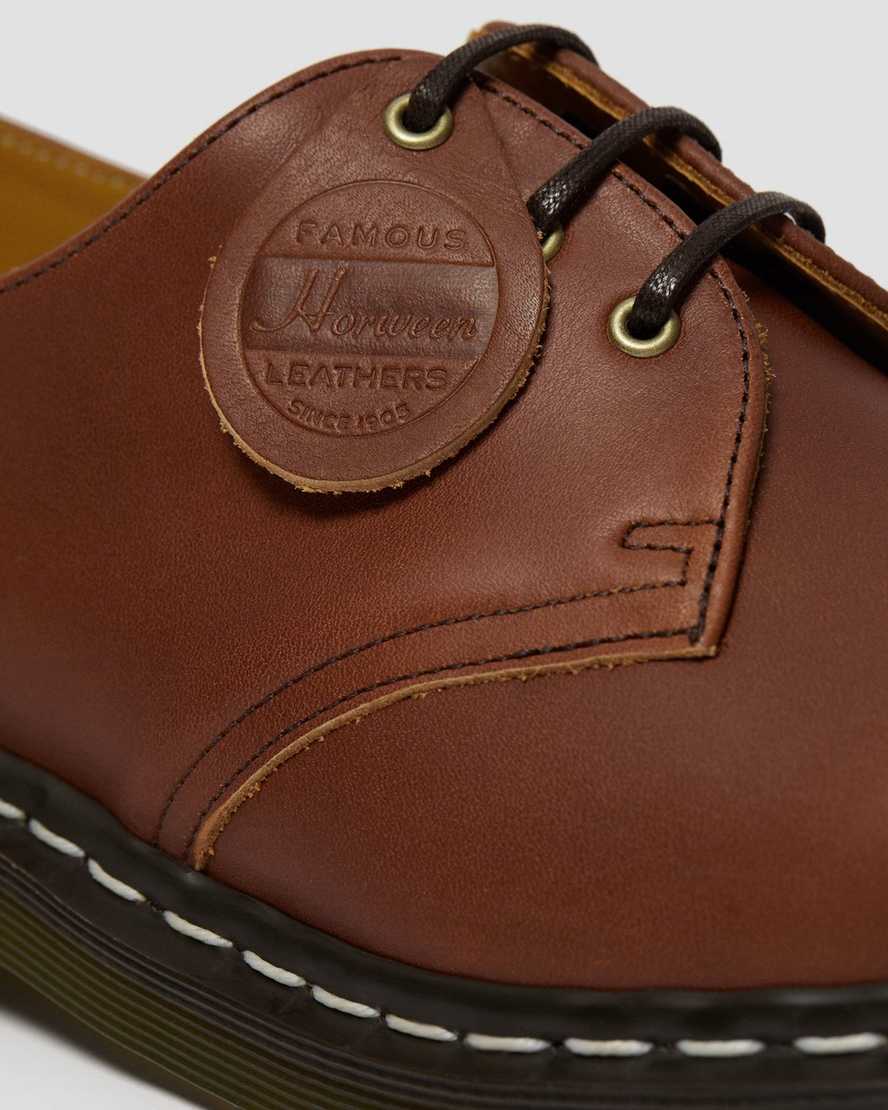 hnědé pánské oxfordské boty dr. martens 1461 veg tan