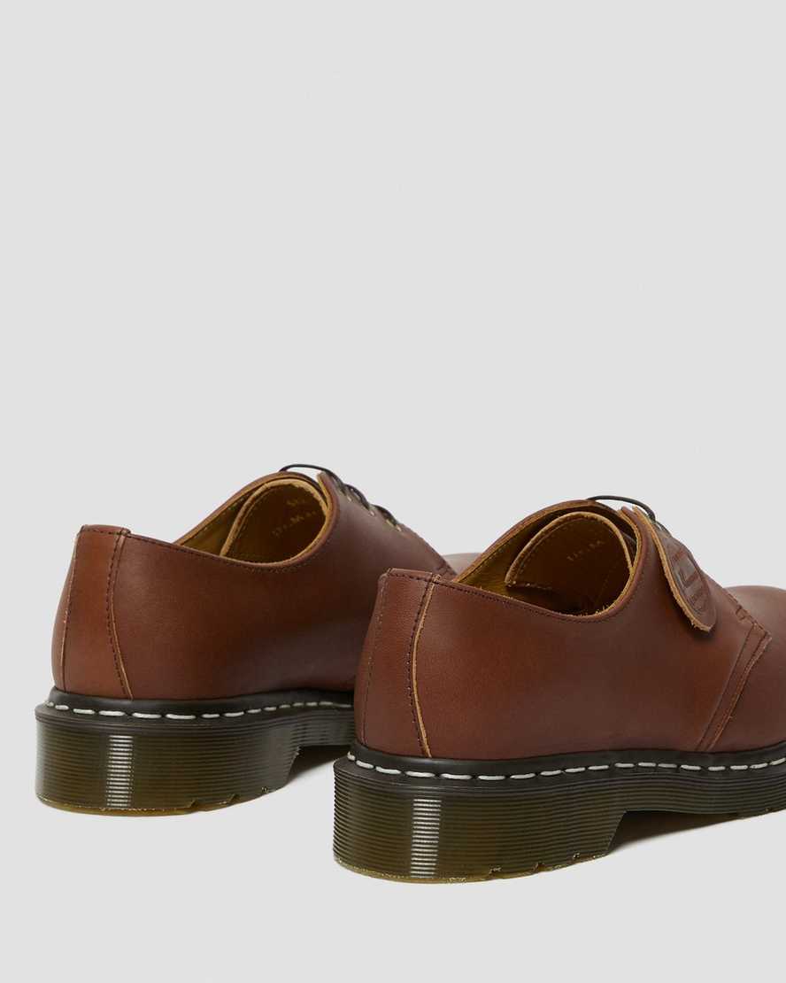 hnědé pánské oxfordské boty dr. martens 1461 veg tan