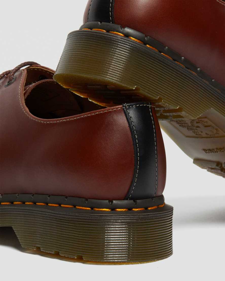 hnědé pánské oxfordské boty dr. martens 1461 abruzzo