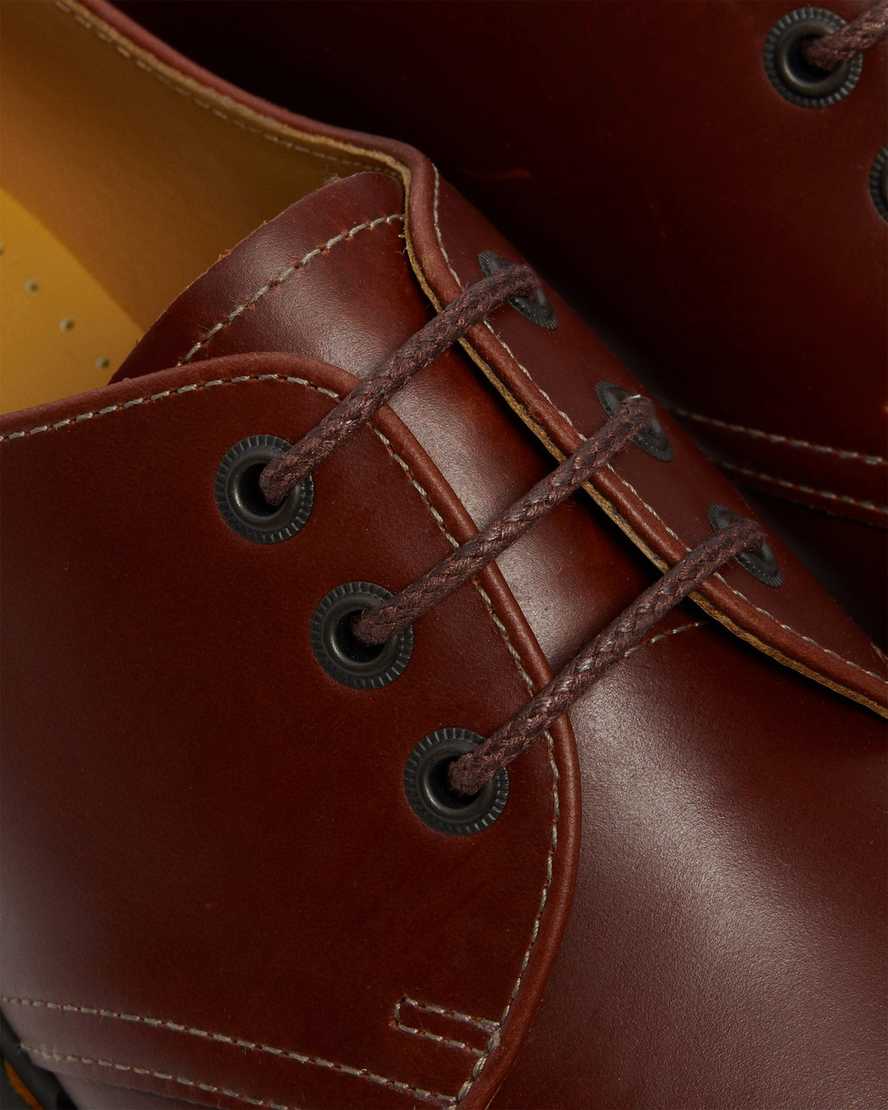 hnědé pánské oxfordské boty dr. martens 1461 abruzzo