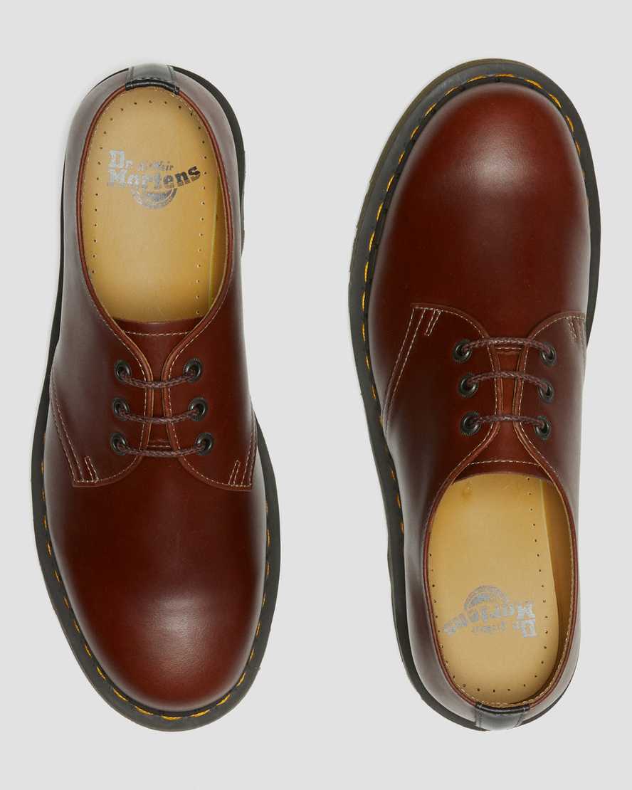 hnědé pánské oxfordské boty dr. martens 1461 abruzzo