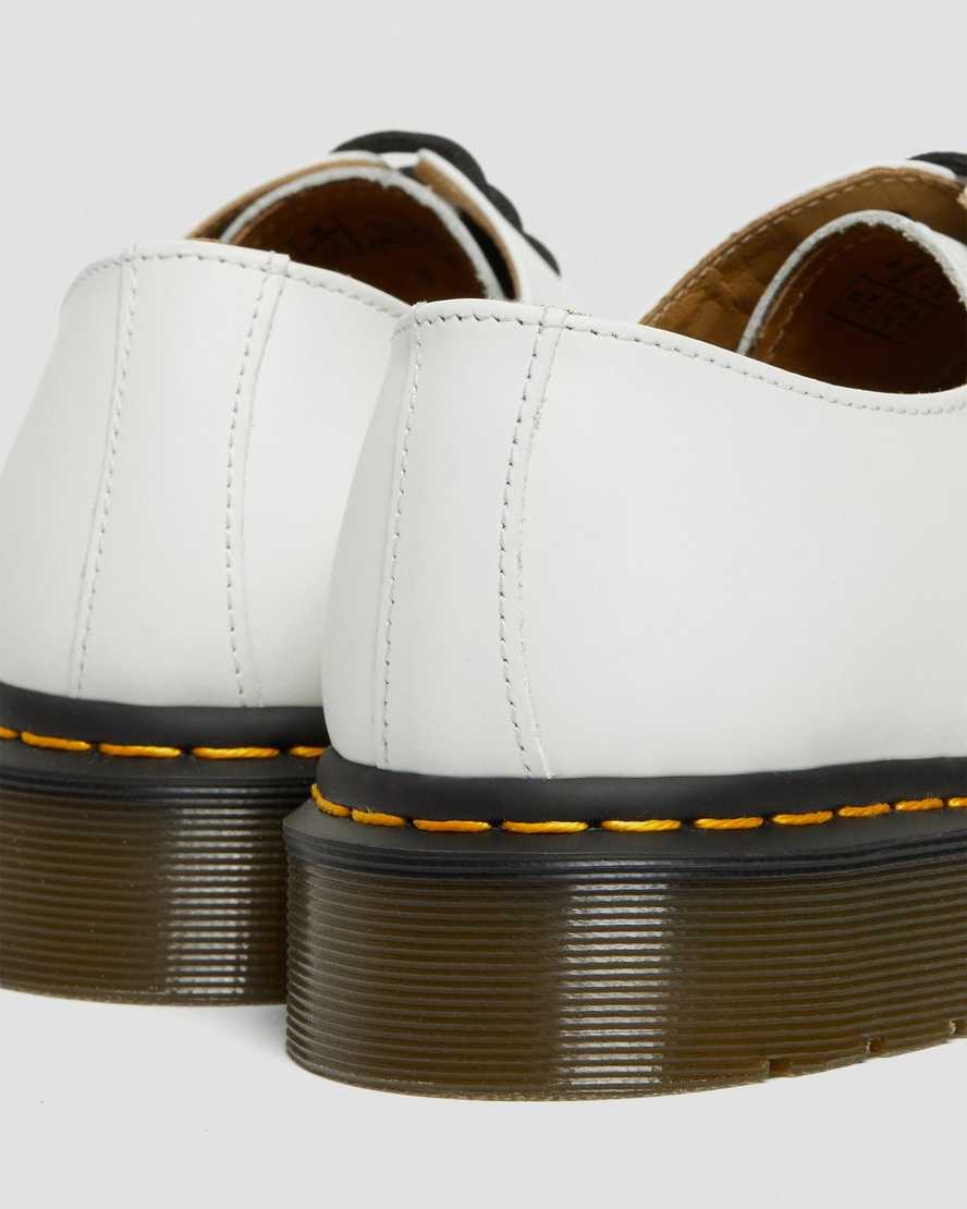 bílé pánské oxfordské boty dr. martens 1461 smooth