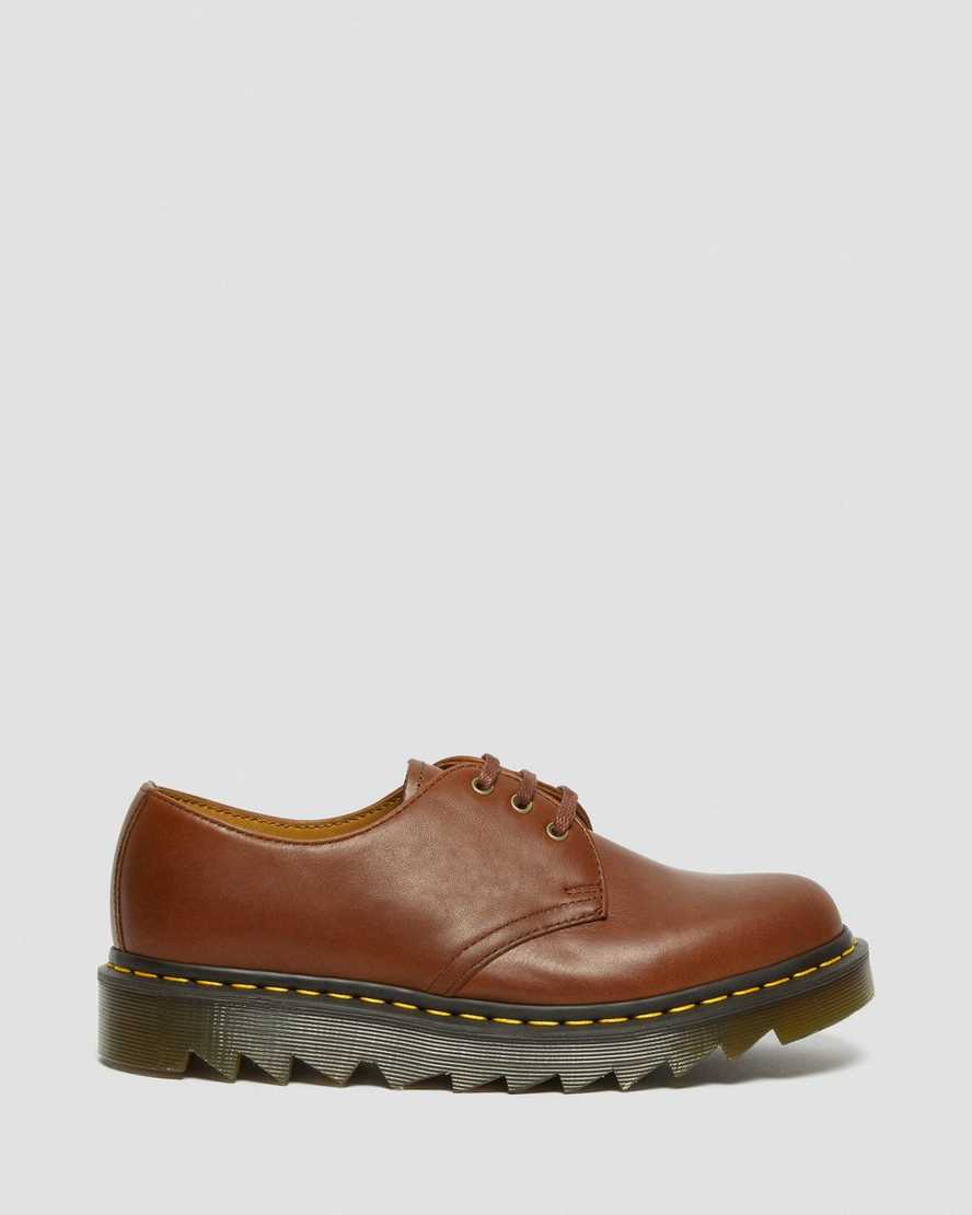 hnědé pánské oxfordské boty dr. martens 1461 ziggy