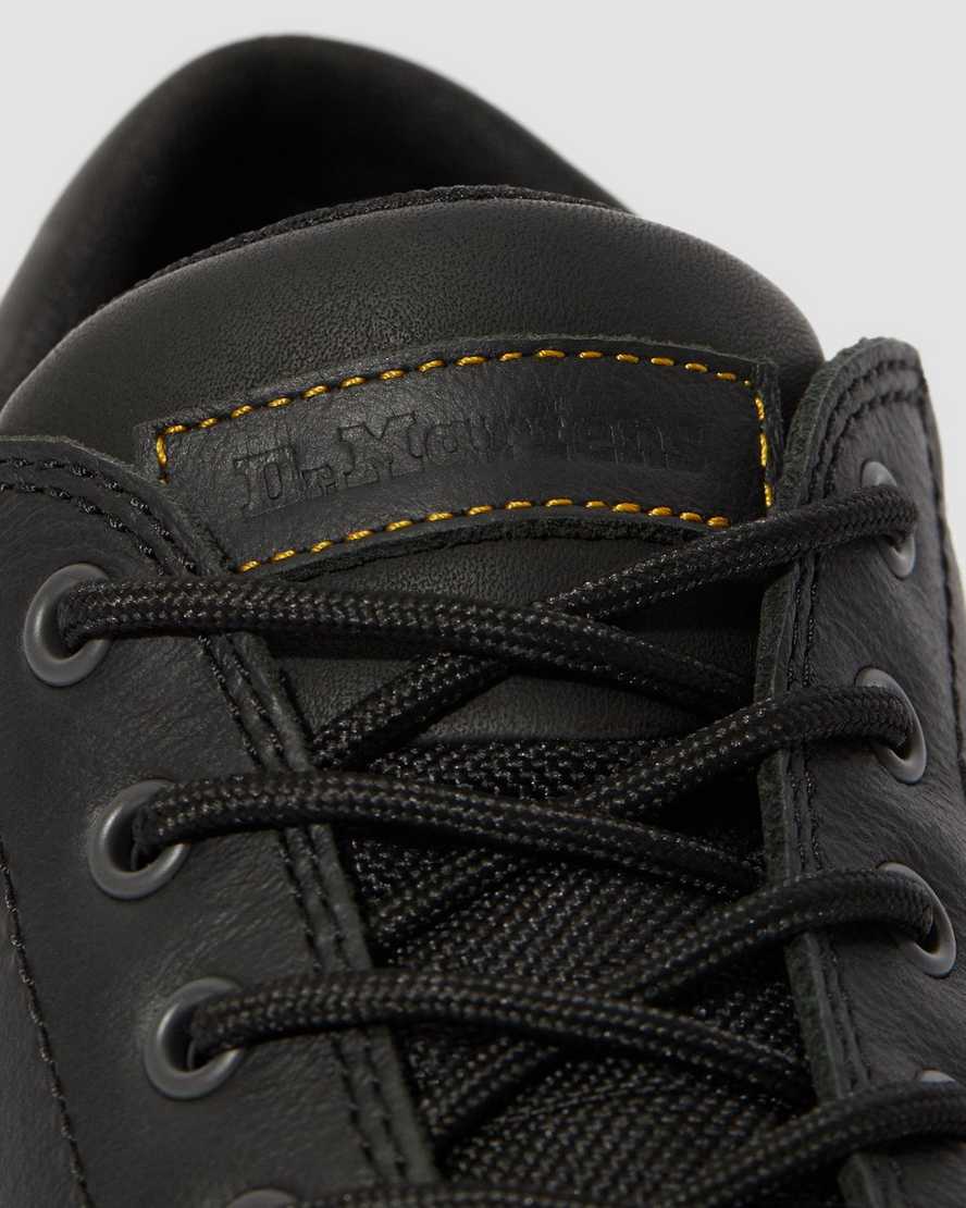 Černé pánské pracovní boty dr. martens maltby s protiskluzovou úpravou