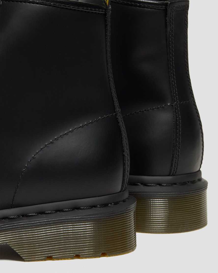 Černé dámské kotníkové boty dr. martens 101 smooth