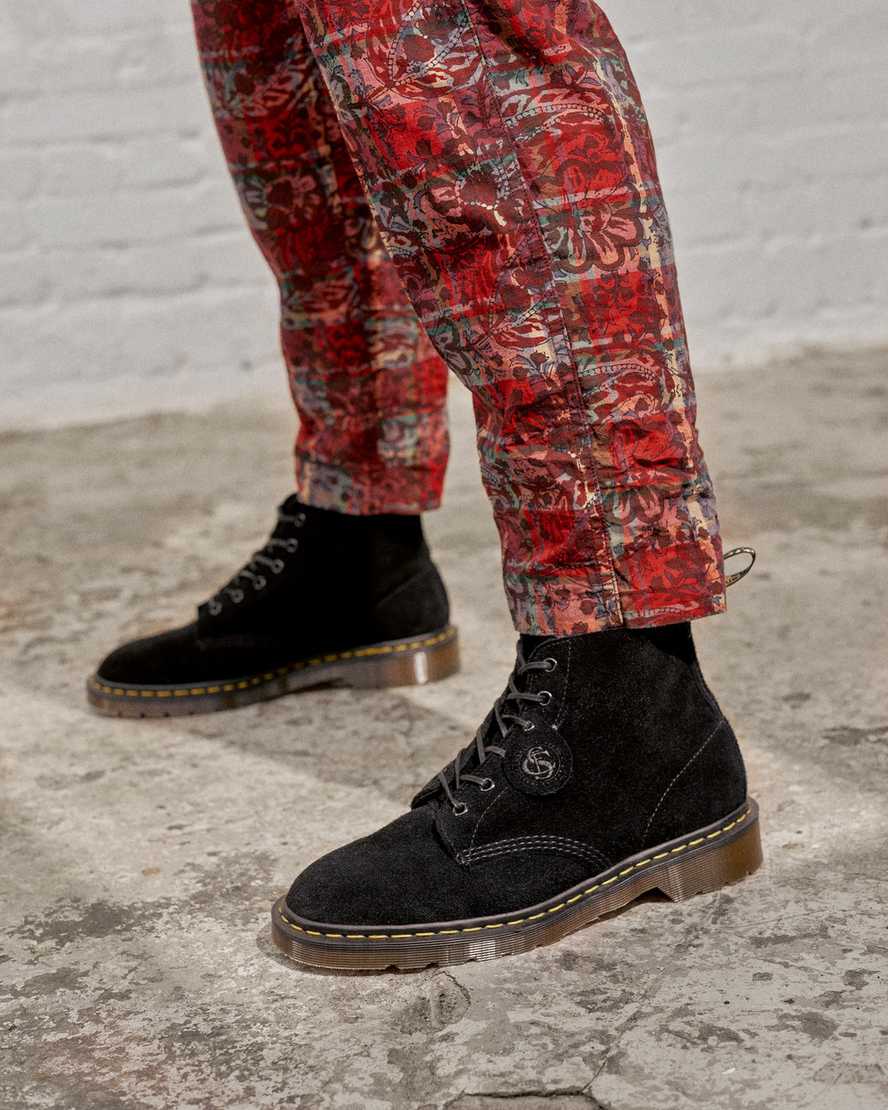 Černé dámské kotníkové boty dr. martens 101