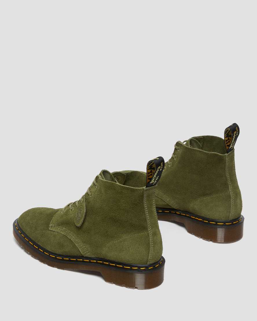 dámské kotníkové boty dr. martens 101 v olivové barvě
