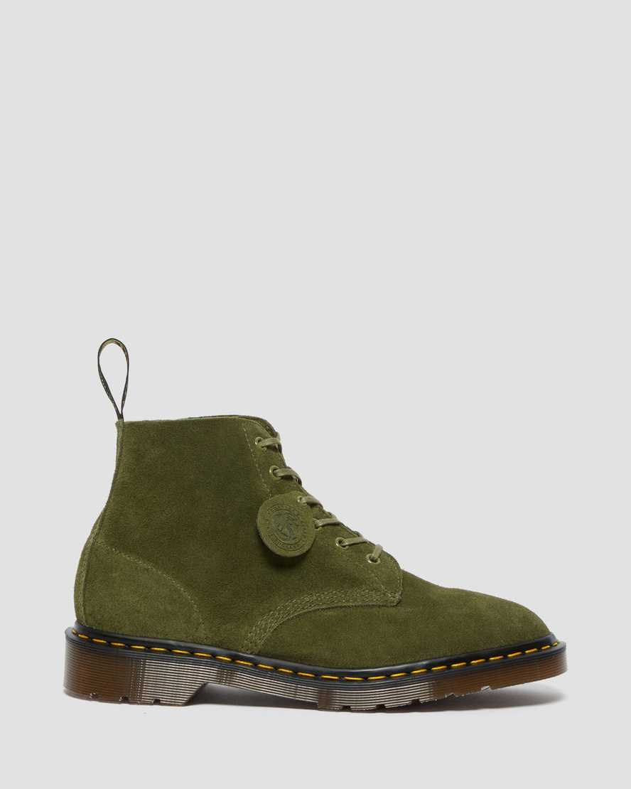 dámské kotníkové boty dr. martens 101 v olivové barvě