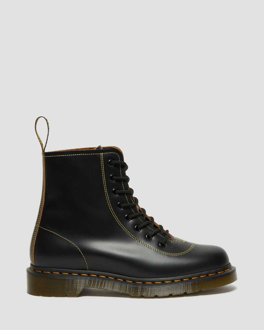 Černé dámské kotníkové boty dr. martens pharamond vintage smooth